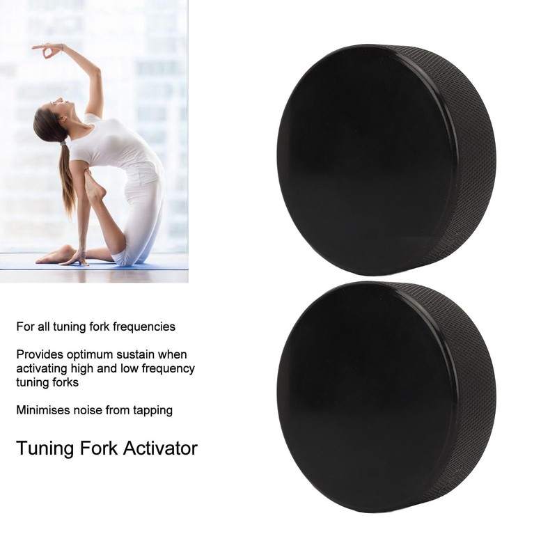 Tuning Fork Healing Activator, Minimal Noise Sustained Tone Accessory Rubber