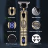 Electric Hair Trimmer Clipper USB Portable Professional Retro Hair Cutting