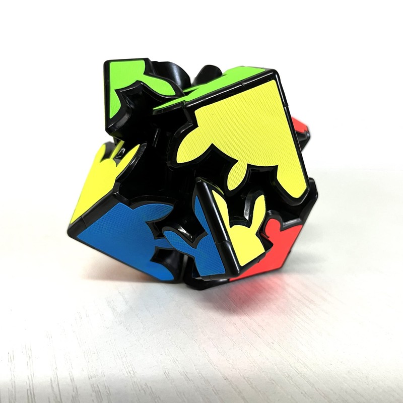RainbowBox Gear Cube 2×2×2 Gear Magic Cube 2×2 Gear Speed