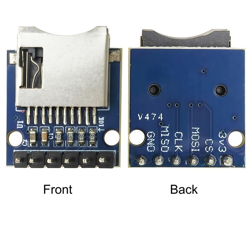 Yuuhseel 6PCS 3.3V Mini Micro SD Card Module 6 Pin