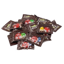M&M-Milk Chocolate Fun Size Candy - Individually Wrapped - (4 LB)
