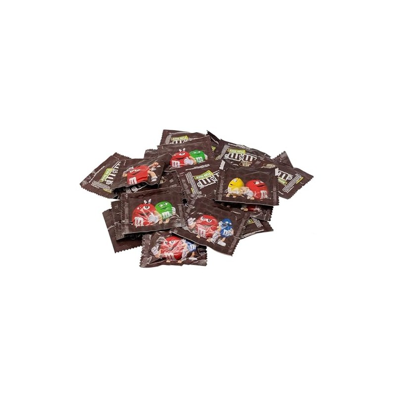 M&M-Milk Chocolate Fun Size Candy - Individually Wrapped - (4