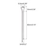 sourcing map Split Cotter Pin, 5mm x 80mm Stainless Steel
