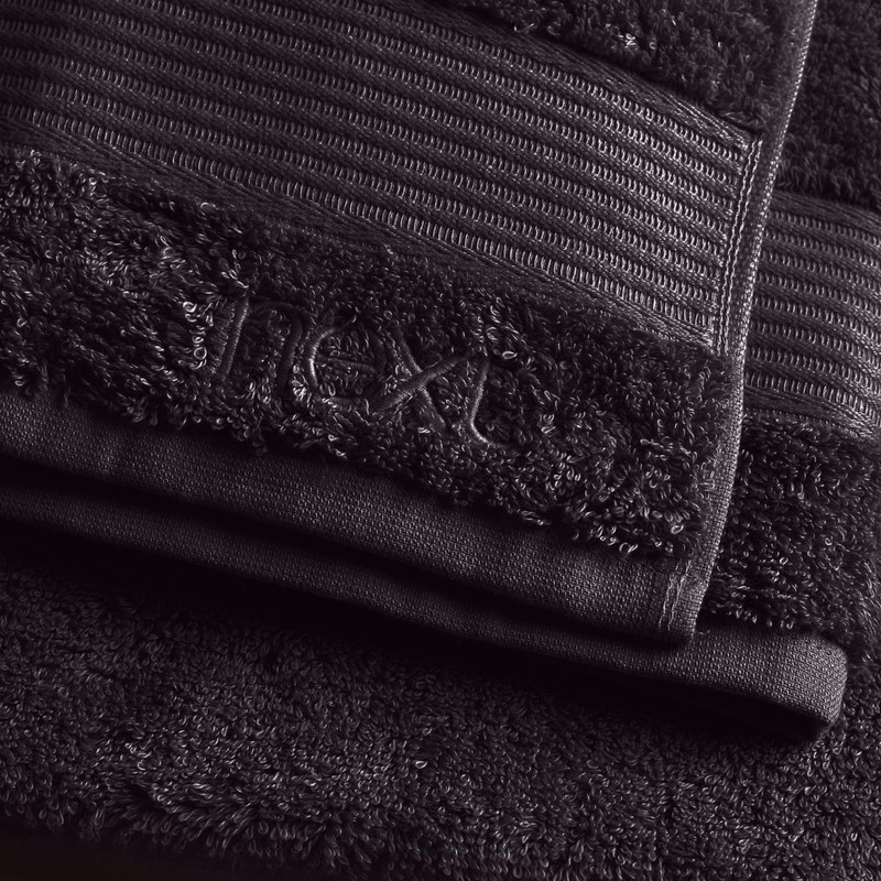 NEXT Home Egyptian Cotton Hand Towels - 100% Cotton Black