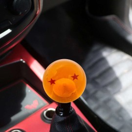 Brand New 2 Star Orange Dragon ball Z Custom 54mm Shift Knob M8x1.25 M10x1.5