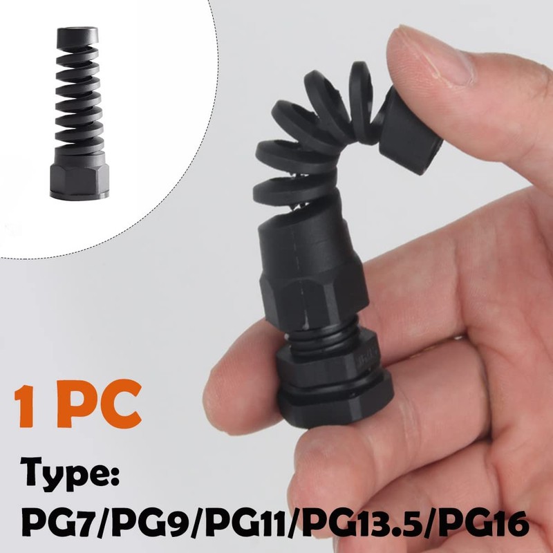 Cable Gland Connector, PG7 Plastic Wire Hole IP68 Waterproof Flex