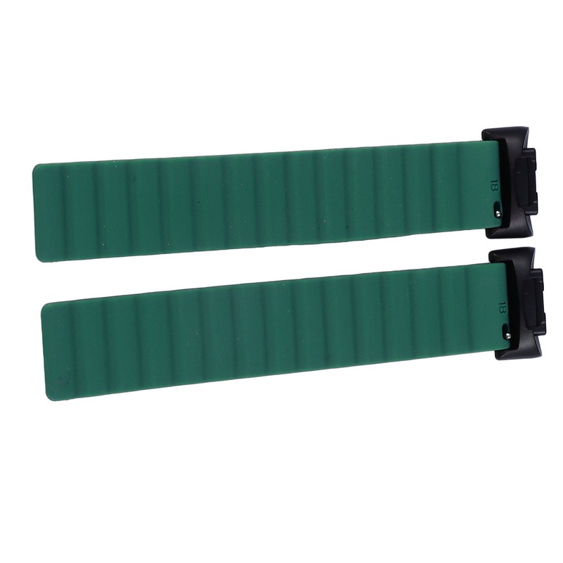 2pcs Watch Bands Professional Silicone Strap Strong Magnetic Snap Replacement