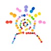 Fixo Kids 68016200 Pack of 100 Pompoms Crafts, Colours and