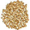 200 Gold Floating Pearls with Matching Gems-Large Sizes-Fills 4 Gallons