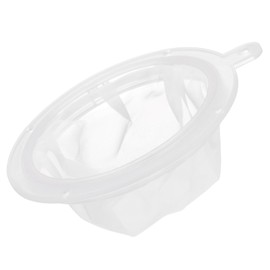 uxcell 1Pcs 100 Mesh Food Filter Strainer, 5.9in Nylon Fine Mesh Sieve Drainer, Plastic Mesh Colander for Filtering Coffee, Juice, Oils, Wine, Soy Milk, Honey, Yogurt