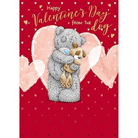 Me To You Bear From The Dog Valentine's Day Card