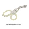 Emergency Response Shears Stainless Steel Luminous Multifunctional Foldable Scissors Pliers