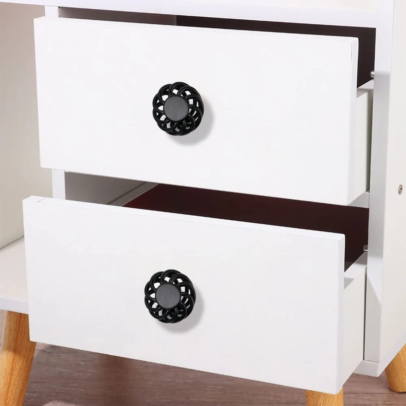Black Cabinet Knobs, Drawer Knobs for Dresser, Cupboard Door Knobs