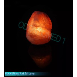 Ideal Natural Shape Himalayan Salt Lamp 4-5 KG Air Purifier Ideal Light Cord Bulb