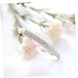 Generic 4pcs Crystal Hair Clips for Women and Elegant Golden Silver Hair Barrettes Durable and Chic Design for Any Occasion