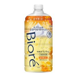 Bioreu The Body (Large Capacity) Foam Type, Refill 2.7 fl oz (780 ml), Fresh Cream Foam with High Lubricant Formulation, Body Soap, Osmanthus Fragrance
