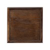 YELARXI Wooden Serving Tray Square Wood Serving Tray Decorative Platter,