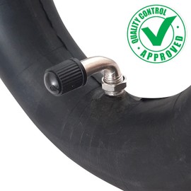 cyclingcolors Inner tube 7 x 1 3/4 inch - 8 x 2 inch - 200 x 50 cm, pushchair, bicycle, scooter, wheelchair, scooter, car valve, angled