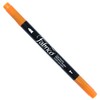 Tsukineko Fabrico Fabric Duel Ended Marker - Tangerine