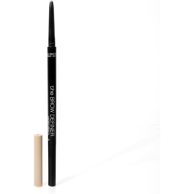Lápiz Definidor de Cejas Palladio Retráctil Ultra Preciso, Ash Brown