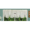 Creative Linens Battenburg Lace Kitchen Curtain Valance Ecru Beige