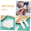 Healeved 150pcs Disposable Thermometer Fit Paper Sleeves for Clinics and