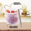 J.H. Company Bolsa Silicon Reusable Antiderrames Herméticas 1500 Ml