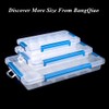 BangQiao Plastic Parts Organizer Storage Case and Adjustable Divider Box