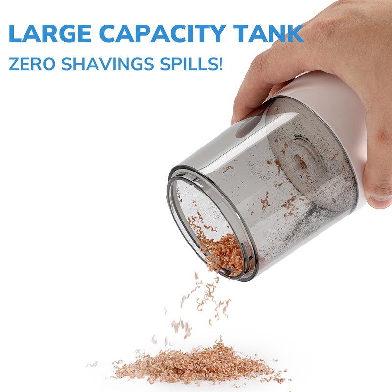 Umimile Fully Automatic Pencil Sharpener - Hands-Free Electric Pencil Sharpener