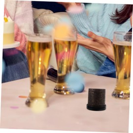 SUPVOX 1 Set Plastic Dice Cup with Dice Compact and Lightweight Game Prop for Parties and Gatherings Material for Easy Cleaning for Travel and Entertainment