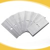 Leriton 100 Pcs Replacement Mat Blades Stainless Steel Mat Cutter