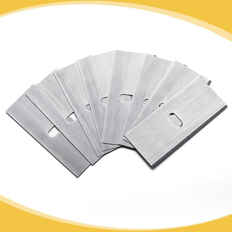 Leriton 100 Pcs Replacement Mat Blades Stainless Steel Mat Cutter