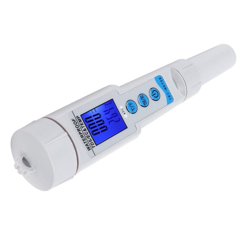 Water Quality Analyzer EC/TDS Monitor Conductivity Meter for Drinking Water
