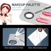 1 Set Makeup Mixing Palette Square Perforated Makeup Tray with