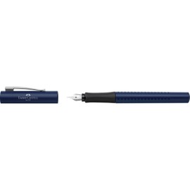 Faber-Castell Grip 2011 Fountain Pen - Fine Nib, Classic Blue