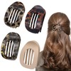 Flat Claw Clip, Claw Clip, 4 PCS Flat Hair Clips,