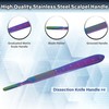 23PCS Advanced Dissection Kit Multi Color Rainbow Biology & Anatomy