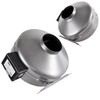 iPower 10 Inch 862 CFM Inline Duct Window Ventilation Fan