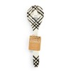 DEMDACO Black and White Plaid - 11 Inch Melamine Spoon