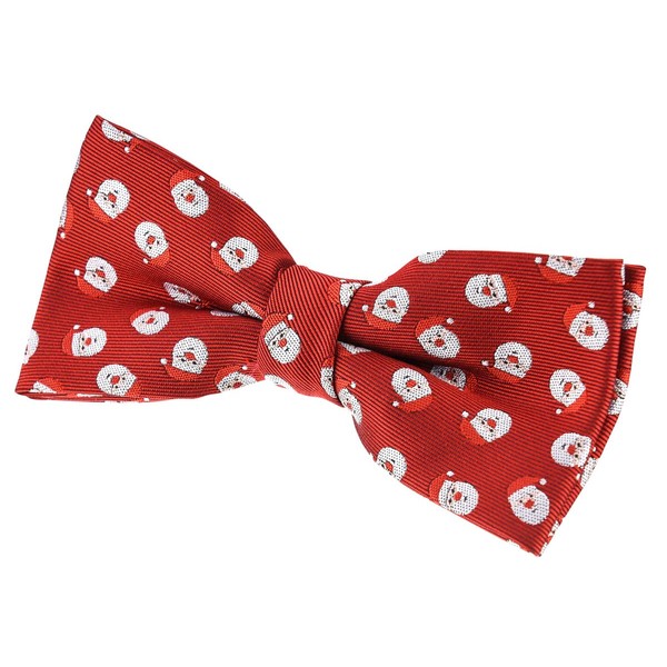Retreez Men's Woven Pre-Tied Christmas Bow Tie Santa 11.5cm -