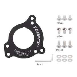 HOUSON Bicycle Chain Guide, Chain Guide Protection, MTB Bicycle Chain Guard, Aluminium Alloy BB Centre Lock on ISCG03/05 for Most Mountain Bikes