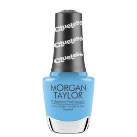 Morgan Taylor Nail Lacquer Summer Collection (Total Betty) Blue Professional, Vibrant, Chip-Resistant, Fast-Drying, Long-Lasting, High-Shine, 0.5 ounce