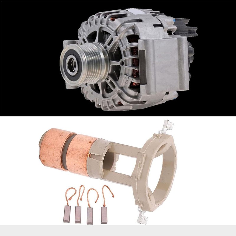 Alternator Rebuild Kit,Alternators Brushes Set - Anti-friction Alternator Bearing Repair