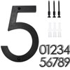 10 Inch House Numbers Large Floating Address Numbers, Modern House