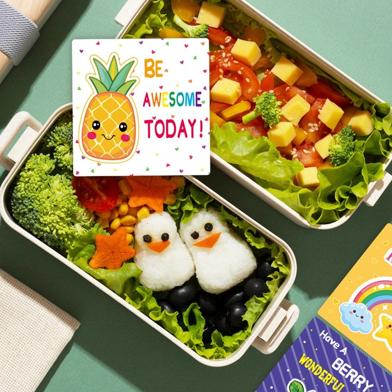 Inspirational Lunch Notes - Positive Lunch Affirmation Quotes Notes -