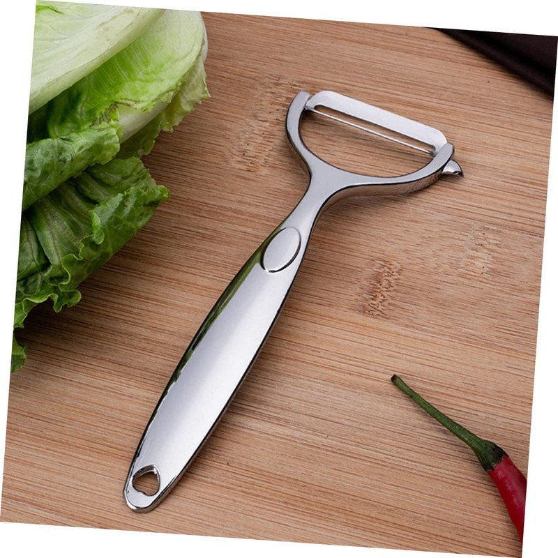 Ciieeo 1set Stainless Steel Y Shaped Vegetable Peelers Comfortable Grip