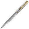 Diplomat Traveller 0.5mm Lead Stainless Steel Mechanical Pencil with Gold Trim