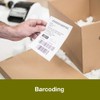 Brother DK-11202 Label Roll, Shipping Labels, Black on White, 300