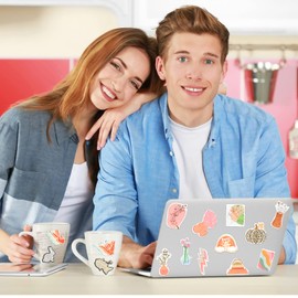 Boho Stickers 100 Pcs Minimalism Aesthetic Sticker Pack,Stickers for Children Teens Adults,Waterproof Vinyl Stickers for Laptop Water Bottle Skateboard Scrapbook Journal Diary Guitar Planner PC etc