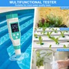 YIYEGO Chlorine and pH Meter Pool Salt Meter, Digital Pool